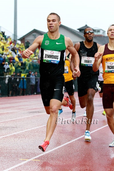 Nick Symmonds Won His Heat