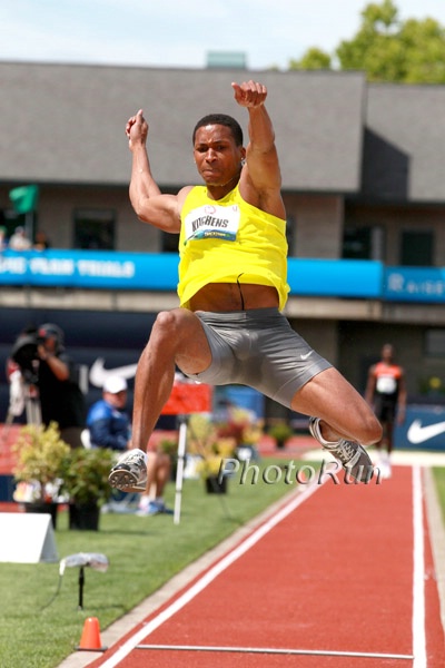 George Kitchens in Long Jump