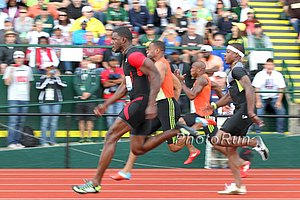 Justin Gatlin, Tyson Gay Men's 100m