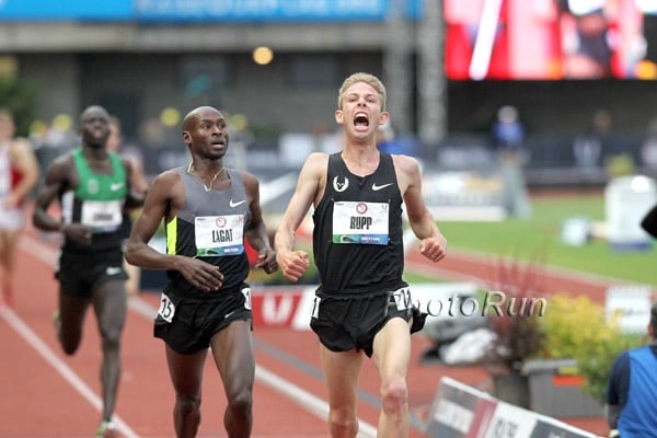 Rupp Beats Lagat