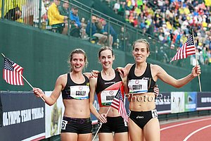 Kim Conley, Molly Huddle, Julie Culley