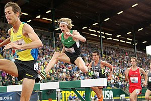 Men's Steeplechase Final: Evan Jager