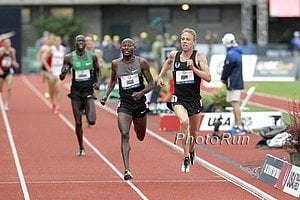 Lagat and Rupp on the Final Stretch