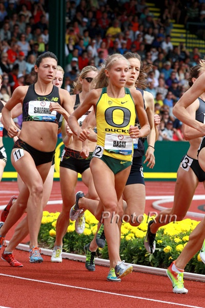 Jordan Hasay of Oregon