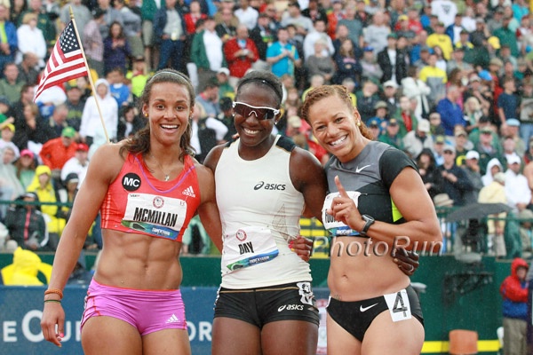 Chaunte McMillian, Sharon Day, and Hyleas Fountain