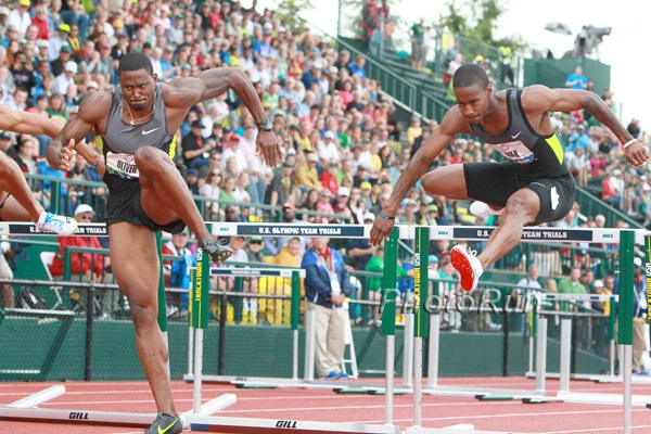 110m Hurdle Semifinal Photos