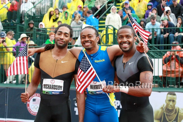Jason Richardson, Aries Merritt, Jeff Porter