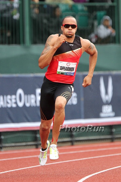 Wallace Spearmon in Men's 200 Semis