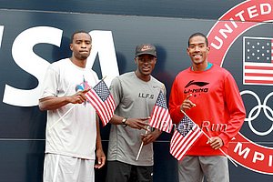 Walter Davis, Will Claye, Christian Taylor