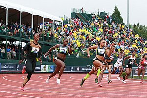 Women's 200m Final: Allyson Felix Makes History