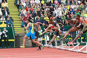 Merritt On His Way to 12.93