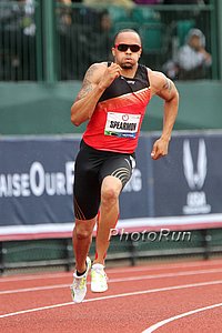 Wallace Spearmon in Men's 200 Semis