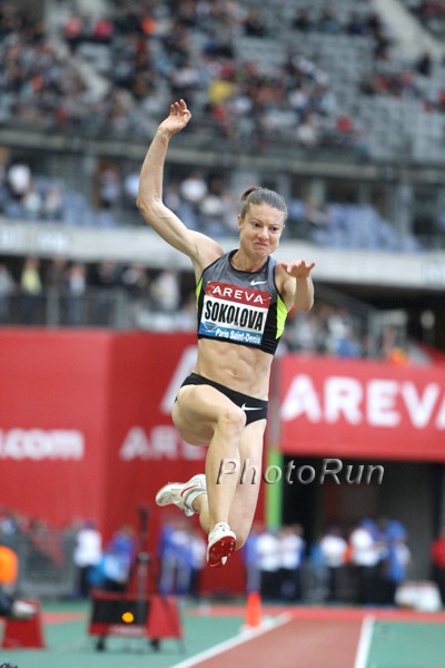 Elena Sokolova 6.70 in Long Jump