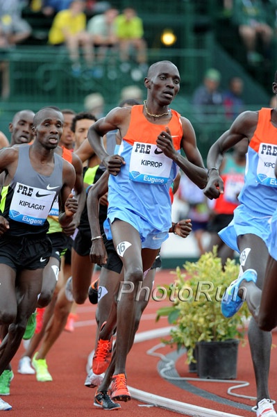 Asbel Kiprop in Bowerman Mile