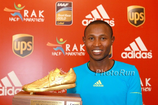 Geoffery Mutai Set for 2012