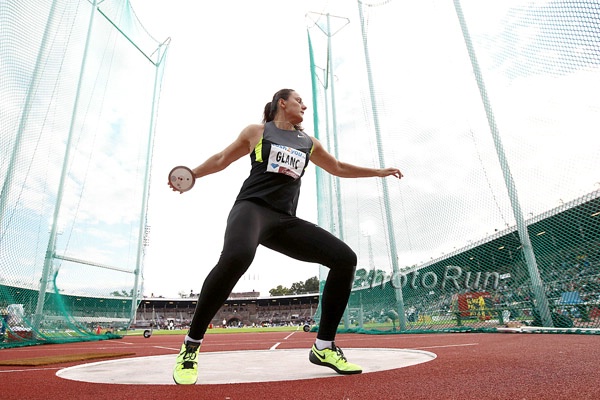 Zaneta Glanc and Women's Discus