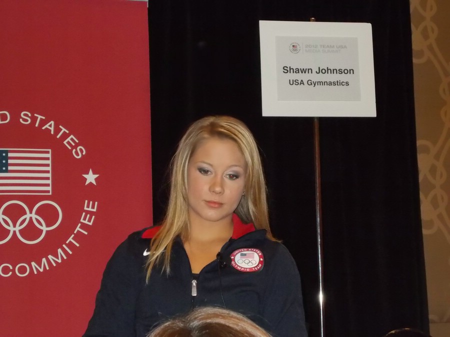 Gymnast Shawn Johnson