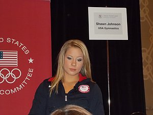 Gymnast Shawn Johnson