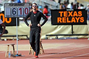 Jeremy Wariner at Texas Relays