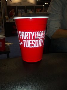 Saucony Had Plastic Cups, But a Full Fledged Party