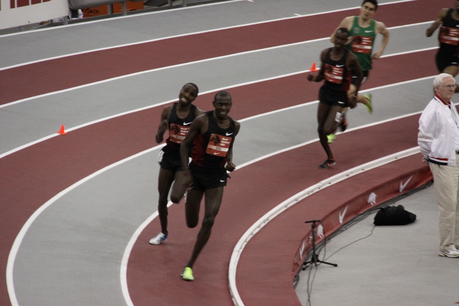 Ndiku Still Leading