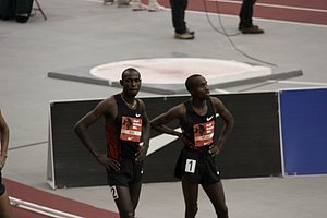 Caleb Ndiku and Silas Kiplagat