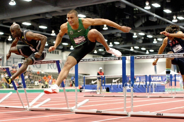 Ashton Eaton in Hurdles