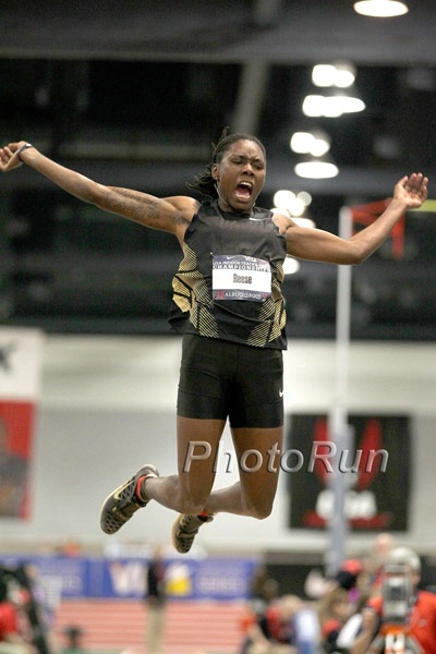 Brittney Reese, Janay DeLoach, and Funmi Jimoh Were Very Competitive in the Long Jump