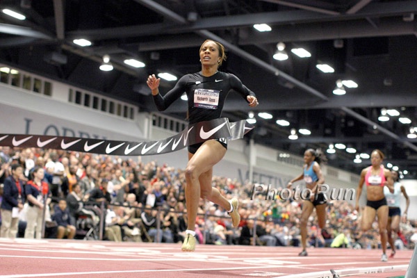 Sanya Richards Wins 400 in 50.71 Meet Record