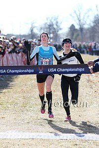 Molly Huddle Starts to Celebrate