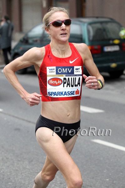 Paula Radcliffe Struggled