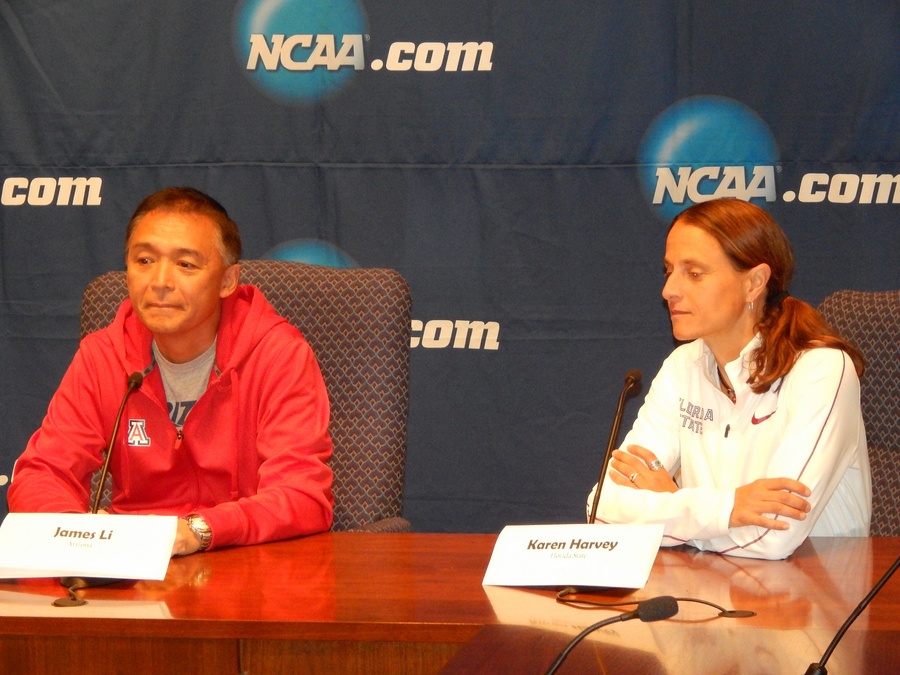 James Li and Karen Harvey