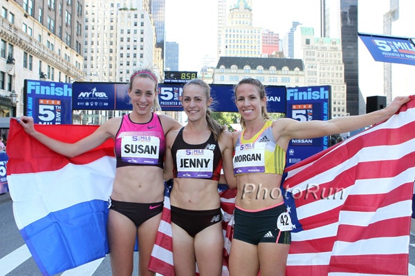 Susan Kuijken, Jenny Simpson, Morgan Uceny