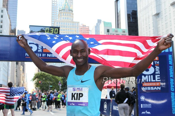 Bernard Lagat 2nd at Age 38