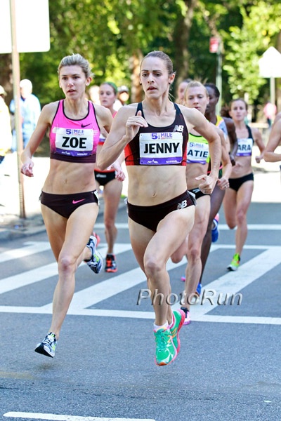 Jenny Simpson and Zoe Bucknam