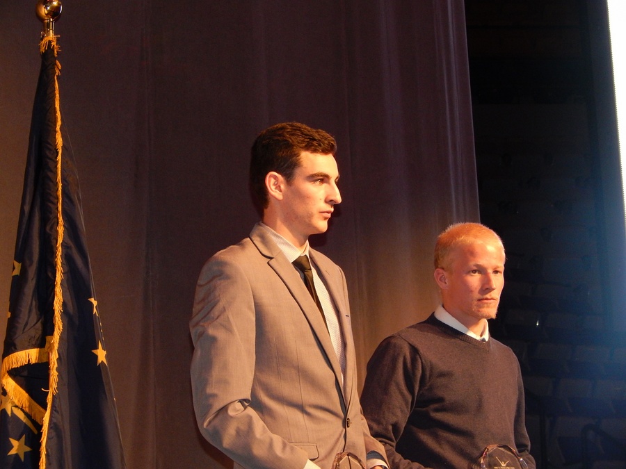Patrick Tiernan of Villanova (l)
