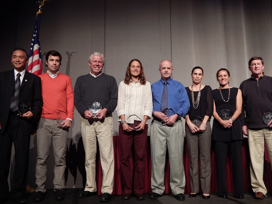 L to R: James Li, Todd Morgan, Lance Harter, Karen Harvey, Ray Treacy, Andrea Grove-McDonough,.Gina Procaccio, Mike McGuire
