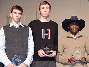 Maksim Korolev of Harvard is very tall