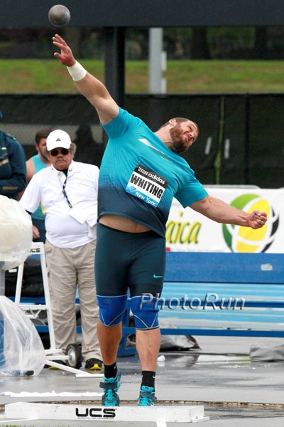 Ryan Whiting 21.27 to Win Shot Put