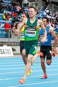 Nate Brannen with Leo Manzano in Background