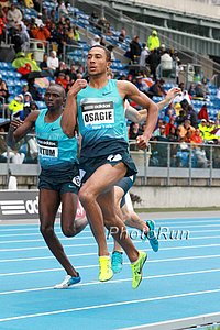 Andrew Osagie in 800m