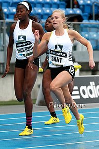 Mary Sant 2nd in Dream 100m