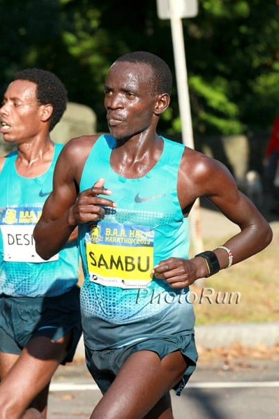 Stephen Sambu With a Low Profile on His Way to $100,000
