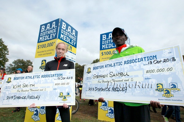 $100,000 For Smith and Sambu