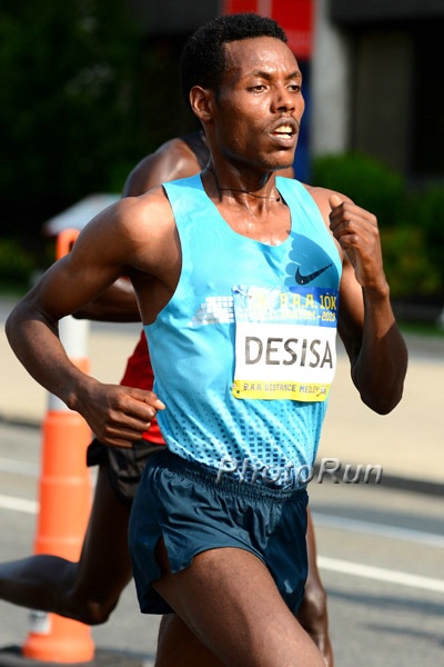 Boston Marathon Champion Lelisa Desisa Back in Boston
