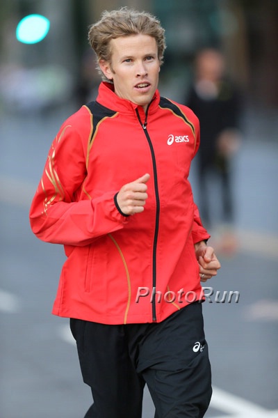 Ryan Hall Returned to Racing