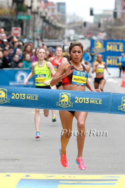Brenda Martinez Won the Mile