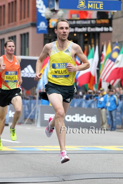 Nick Willis in Mile
