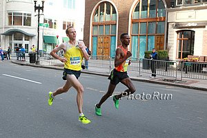 Aaron Braun and Dejen Gebremeskel