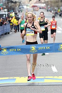 Kim Smith Wins 5k